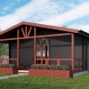 Le chalet Petunia  690 cm x 790 cm (54,5 m²)