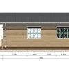 Le chalet Petunia  690 cm x 790 cm (54,5 m²)
