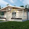 Le chalet Petunia A 690 cm x 790 cm (54,5 m²)