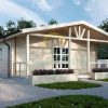 Le chalet Petunia A 690 cm x 790 cm (54,5 m²)