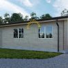 Le chalet Petunia A 690 cm x 790 cm (54,5 m²)
