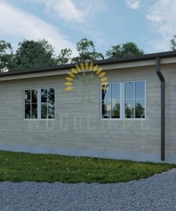 Le chalet Petunia A 690 cm x 790 cm (54,5 m²)