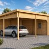Tivoli – Abri Double Voitures avec Studio (5,95 × 9,5 m, 44 mm)