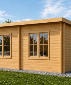 Tivoli – Abri Double Voitures avec Studio (5,95 × 9,5 m, 44 mm)