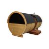 Sauna Tonneau 4.8 m Ø 2.27 m avec l’entrée latérale