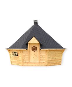 Kota grill sauna 16.5 m2 en bois premium