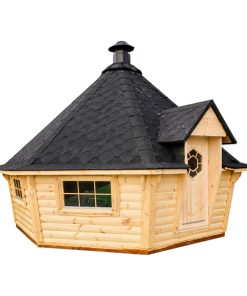 Kota grill sauna 16.5 m2 en bois premium