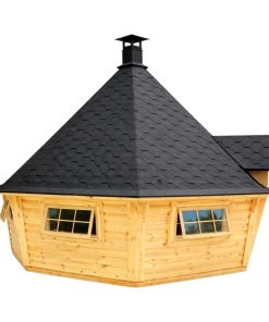 Kota grill sauna 16.5 m2 en bois premium