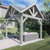 Gazebo en bois PERGOLA 02 (3 m x 3 m)