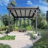 Gazebo en bois PERGOLA 05 (3 m x 3 m)