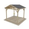 Gazebo en bois PERGOLA 03 (3 m x 3 m)