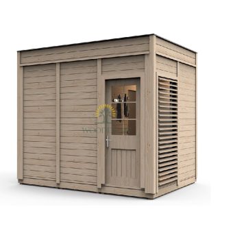 Modulaire sauna 2m x 3m