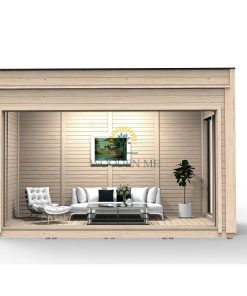 Modulaire cube de jardin 2m x 4m