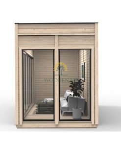 Modulaire cube de jardin 2m x 4m