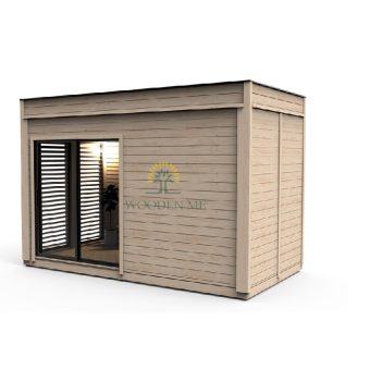 Modulaire sauna 2m x 4m