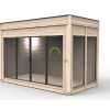 Modulaire cube de jardin 2m x 4m