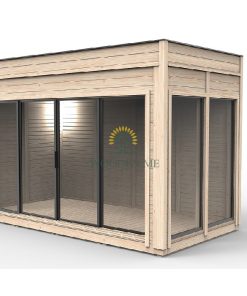 Modulaire cube de jardin 2m x 4m