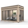 Modulaire cube de jardin 2m x 4m