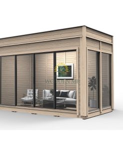 Modulaire cube de jardin 2m x 4m