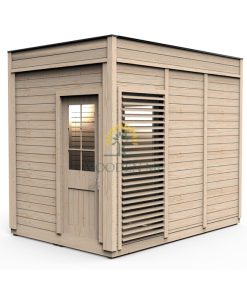 Modulaire sauna 3m x 2m