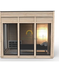 Modulaire cube de jardin 3m x 2m