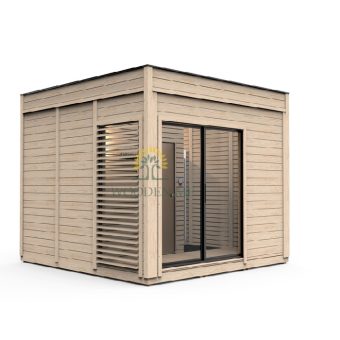 Modulaire sauna 3m x 3m
