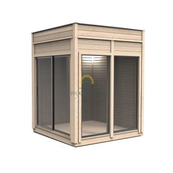 Modulaire cube de jardin 2m x 2m