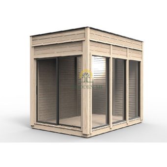 Modulaire cube de jardin 3m x 2m