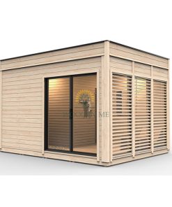Modulaire sauna 3m x 4m