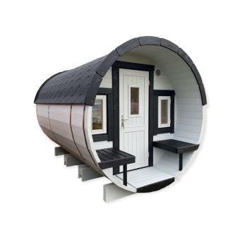Sauna Tonneau 3.5 m Ø 2.2 m