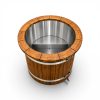 Baignoire froide avec liner en acier