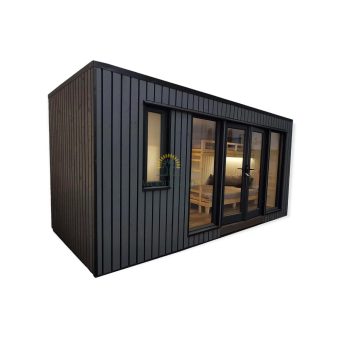 MO-Maison de jardin cube (Assemblé et prêt à être utilisé)