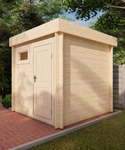 Abri de jardin Lulu (2.4×2.4m), 28 mm