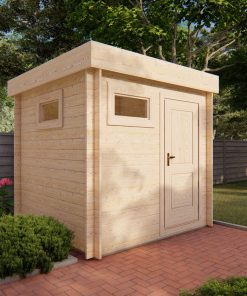 Abri de jardin Lulu (2.4×2.4m), 28 mm