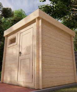 Abri de jardin Lulu (2.4×2.4m), 28 mm
