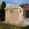 Abri de jardin Lulu (3.4×2.4m), 28 mm