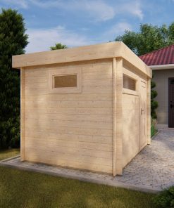 Abri de jardin Lulu (3.4×2.4m), 28 mm