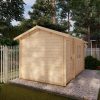 Abri de jardin Megy 2.6m x 4.1m, 28 mm