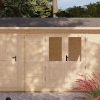 Abri de jardin Megy 2.6m x 4.1m, 28 mm