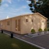 Le chalet – Orchidea 6 m x 11.5 m, 68 mm