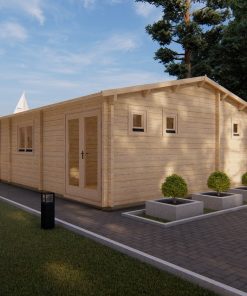 Le chalet – Orchidea 6 m x 11.5 m, 68 mm