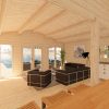Le chalet – Orchidea 6 m x 11.5 m, 68 mm