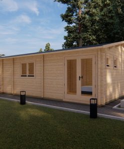 Le chalet – Orchidea 6 m x 11.5 m, 68 mm