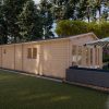 Le chalet – Orchidea 6 m x 11.5 m, 68 mm
