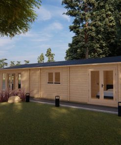 Le chalet – Orchidea 6 m x 11.5 m, 68 mm