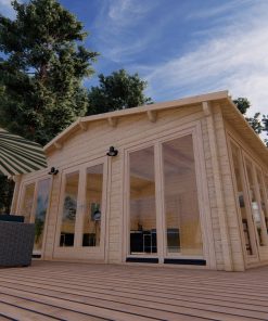 Le chalet – Orchidea 6 m x 11.5 m, 68 mm