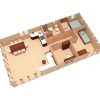 Le chalet – Orchidea 6 m x 11.5 m, 68 mm