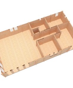Le chalet – Orchidea 6 m x 11.5 m, 68 mm
