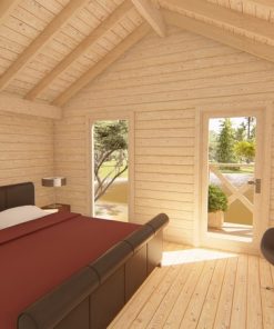 Le chalet – Porto (9m x 13m), 68mm