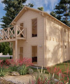 Le chalet – Porto (9m x 13m), 68mm